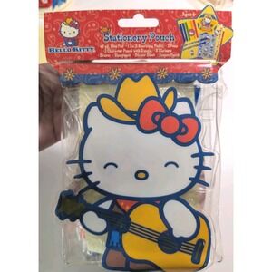 Hello Kitty Stationary Pouch Vintage 2002 Sanrio New Unused